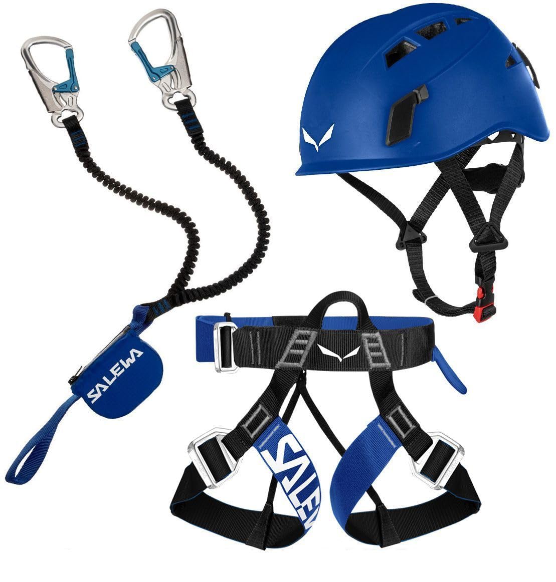Salewa Kit complet d'escalade Premium Attac Plus Bleu