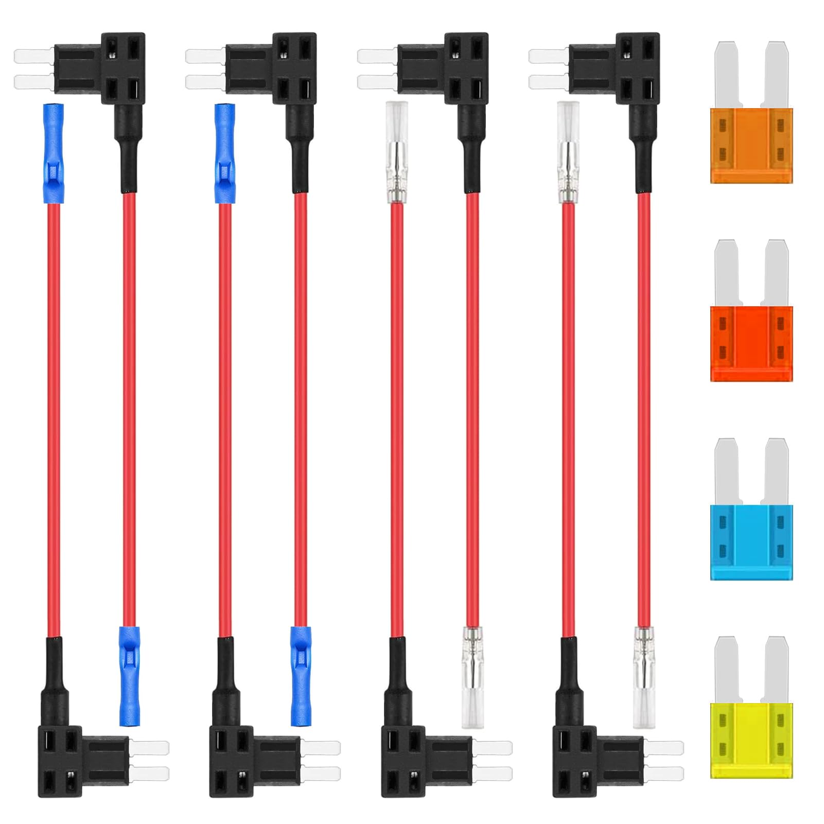 Kit 8 Rubacorrente Fusibile Auto 12V - 5A 10A 15A 20A Per Auto, Camion E Barche - Foto 11