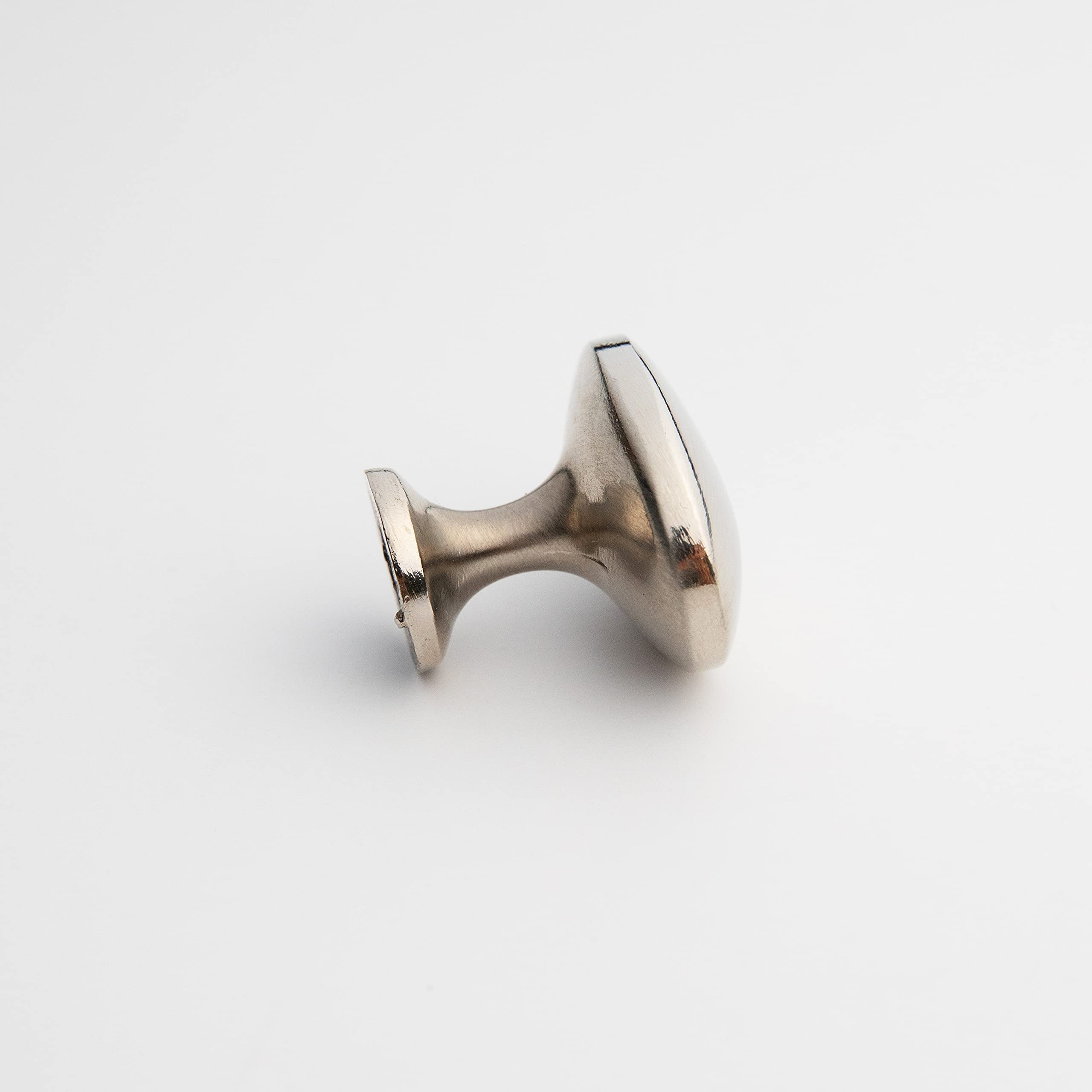 HARMAC HOUSE Oval Cabinet Knobs 10 Pack, Brushed Nickel Pull Handles for Kitchen Cupboard Bedroom Dresser - Image 4