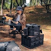 本日限定価格 コンテナボックス ブラックキャンパー ソロキャンパーに キャンプ Amazon.co.jp: sikiwind キャンプ バッグ 大容量 20L キャンプ 収納