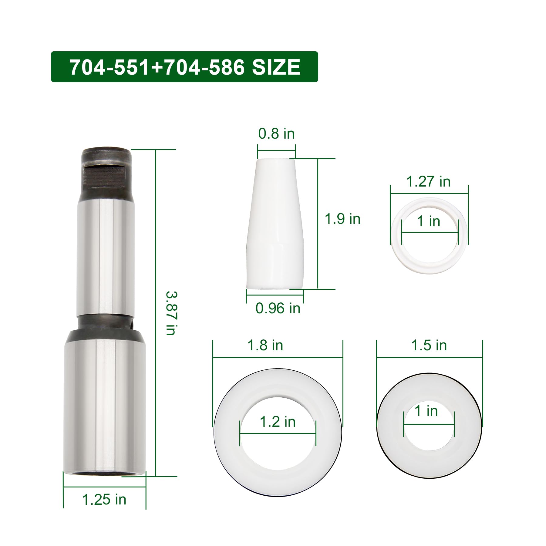 Vertex Top End Piston Kit – Fits KTM & Husqvarna 300cc 2-Stroke Dirt Bikes