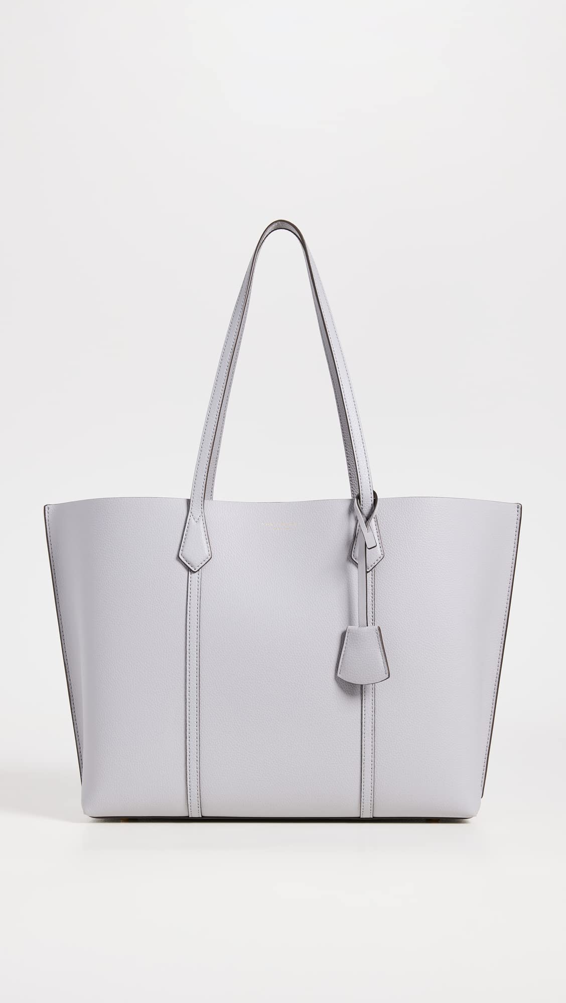 Tory Burch Women's New Ivory Triple Compartment Perry Leather Tote Handbag