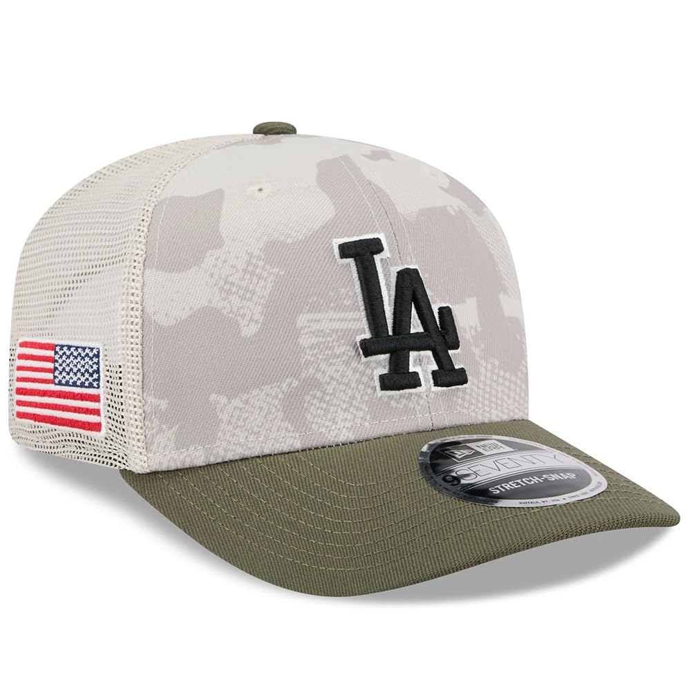 New Era LA Los Angeles Dodgers 9SEVENTY 2025 Armed Forces Day Snapback Cap Verstellbare Mütze