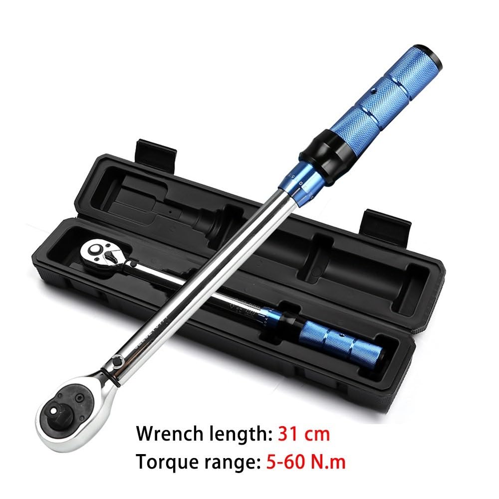 Telescopic Ratchet Outil de réparation voiture clé dynamométrique 3/8 pouces 5-60 Nm klucz dynamometryczny
