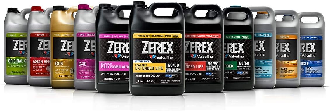 Zerex Original Green 50/50 Prediluted Ready-to-Use Antifreeze/Coolant 1 GA : Automotive