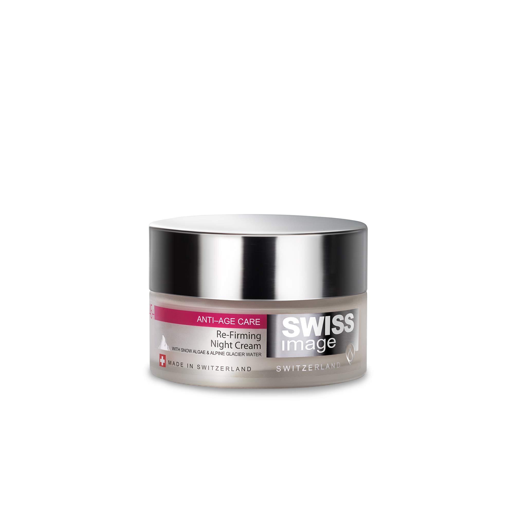 Swiss Image Anti-Age 46+ Refirming Night Cream 50 ml | Reduces Fine Lines, Wrinkles & Age Spots | Supports Skin Generation During the Night | Collagen boosting Cream for All Skin Types