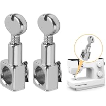 2 Pcs Sewing Machine Needle Clamp Needle Holder, Compatible with Singer, Brother, Kenmore, Juki, Babylock, Janome, and More, Sturdy Accessory for Heavy Duty and Standard Sewing Machines