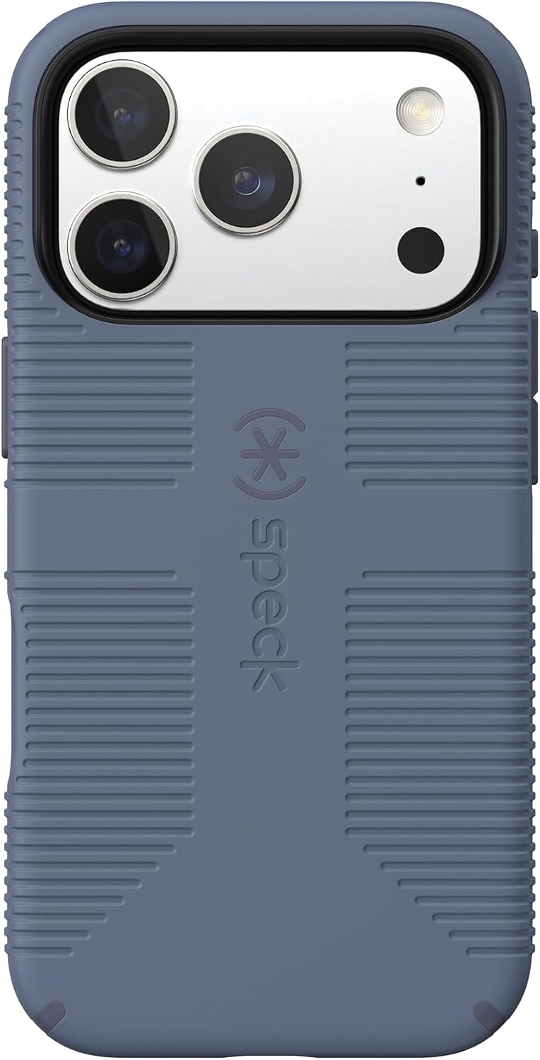 Speck CANDYSHELL Grip +MS Case for iPhone 17 Pro - Mystery Blue/Faded Denim | Slim Protective Grip | Drop Protection | MagSafe Compatible - Image 8