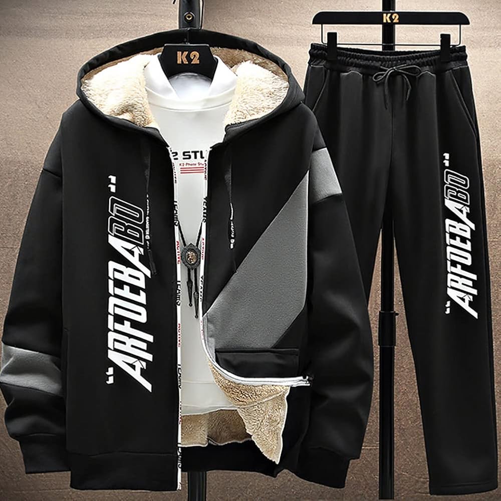 Amazon | [NOMSOCR] 裏起毛 ジャージ メンズ 上下セット