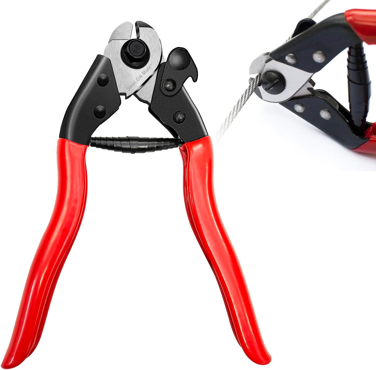 8 Inch Steel Wire Rope Cutter Heavy Duty, Inner Outer Bicycle Brake ...