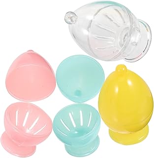 4pcs Beauty Egg Storage Box Makeup Puff Holde...
