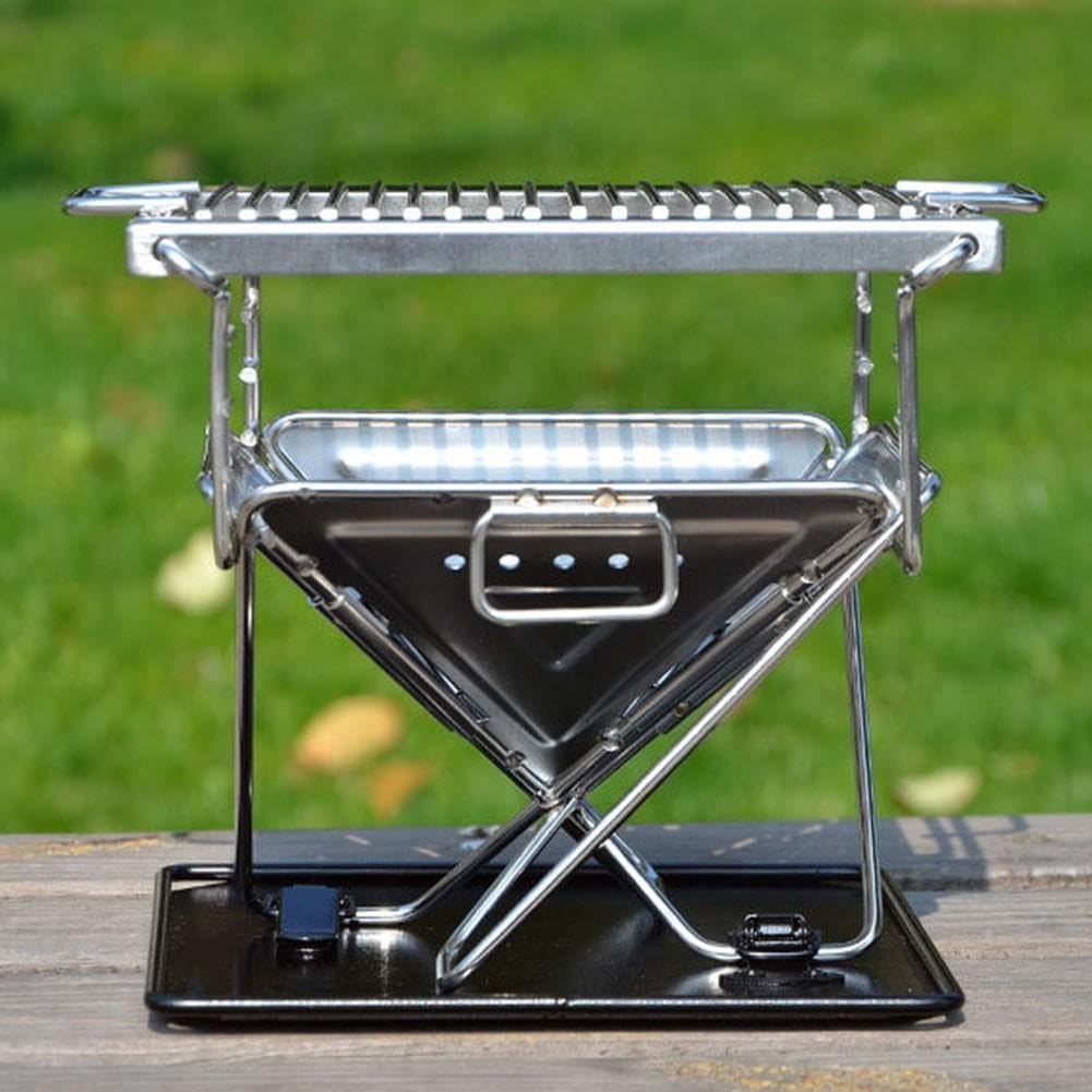 Griglia BBQ Portatile Acciaio Pieghevole Griglia BBQ Portatile
