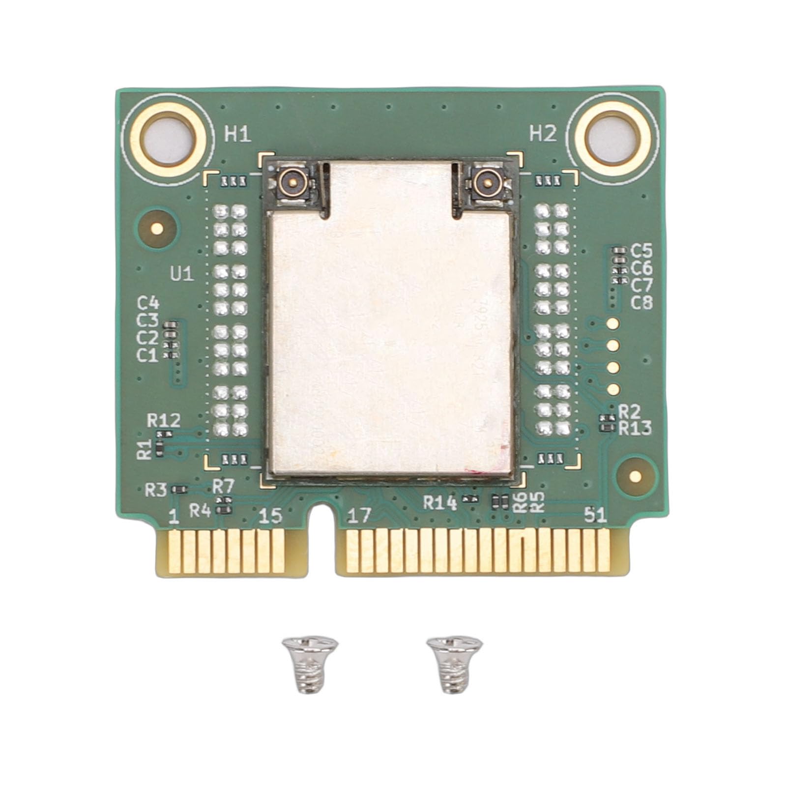 Scheda Wireless MT7925 WiFi 7 Mini PCIe, Adattatore di Rete Tri-Band 5400Mbps con Bluetooth 5.3, WPA4, OFDMA MU MIMO, per PC Laptop 10/11