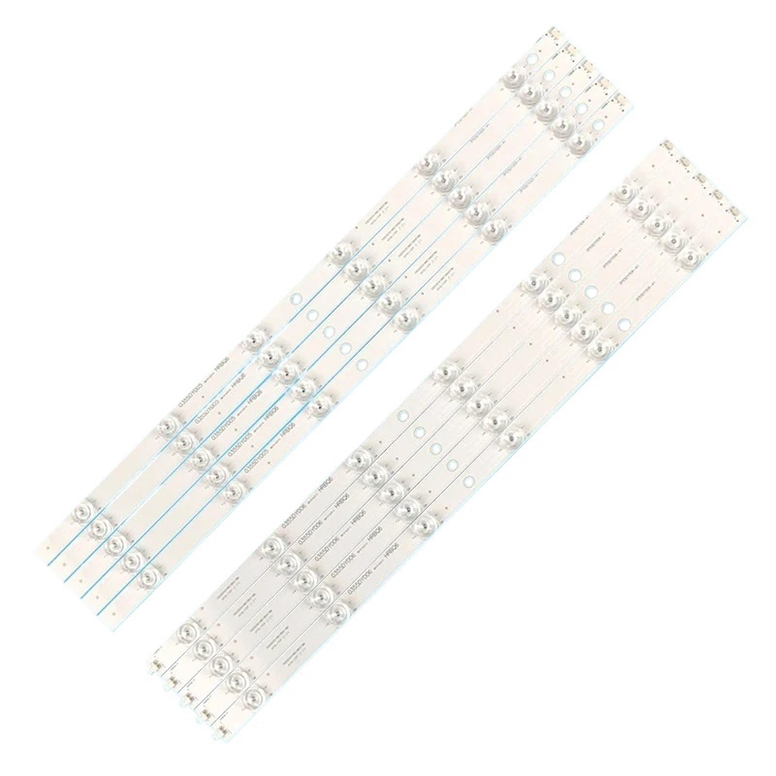 Barra TV LED Compatibile for 12 Pezzi LC43490058A LC43490059A LC43490062A LC43490063A LC43490064A H0846-L HRBQ6 CANTV55SD160 0355DY006 03