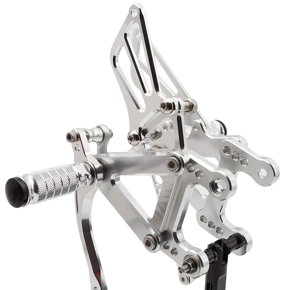 2003-2004 ZX6R Accessories CNC Adjustable Rearset Kit For 2003