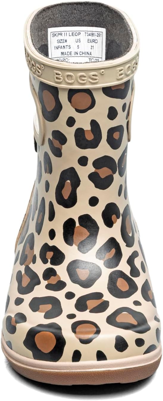 Bogs Unisex-Child Skipper II Leopard