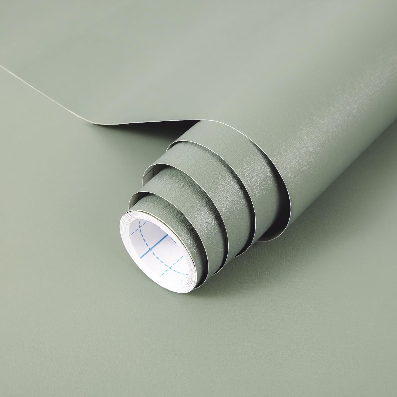 Photo 1 of Sage Green Wallpaper Stick and Peel Green Contact Paper Removable Wallpaper