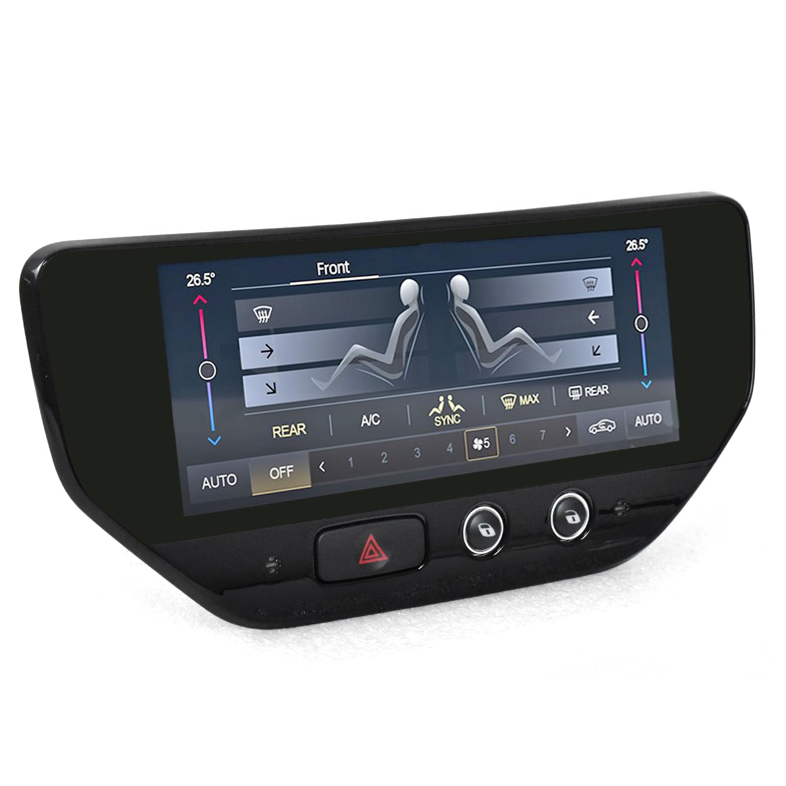 aoonav LCD Climate AC Panel for Maserati GT GranTurismo 2007-2017 Car Air Conditioning Panel Switch AC Panel Climate Seating Control Touch Screen