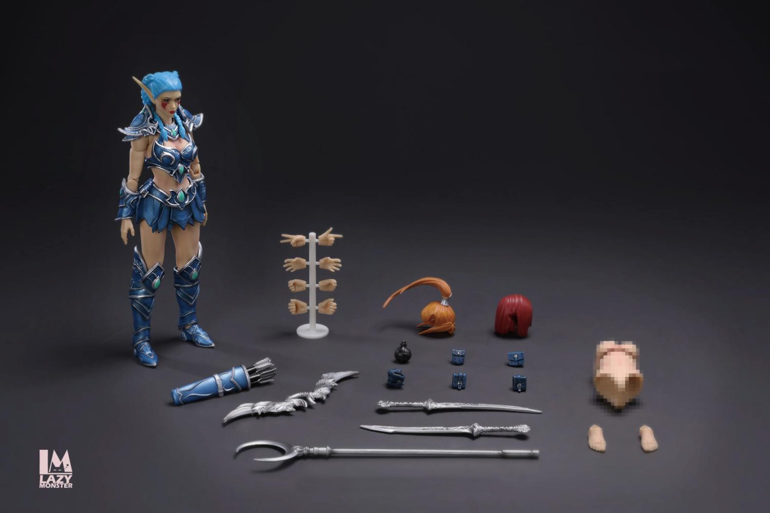 Amazon | Lazy Monster Studio オークタウン 妖精 エルフ ガード B