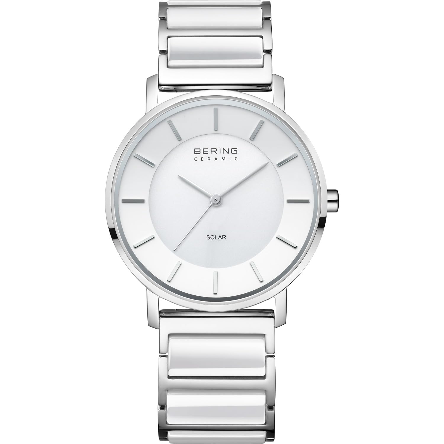 BERING Damen Uhr Solar Movement - Solar Collection – Solar Collection, Edelstahl, Saphirglas