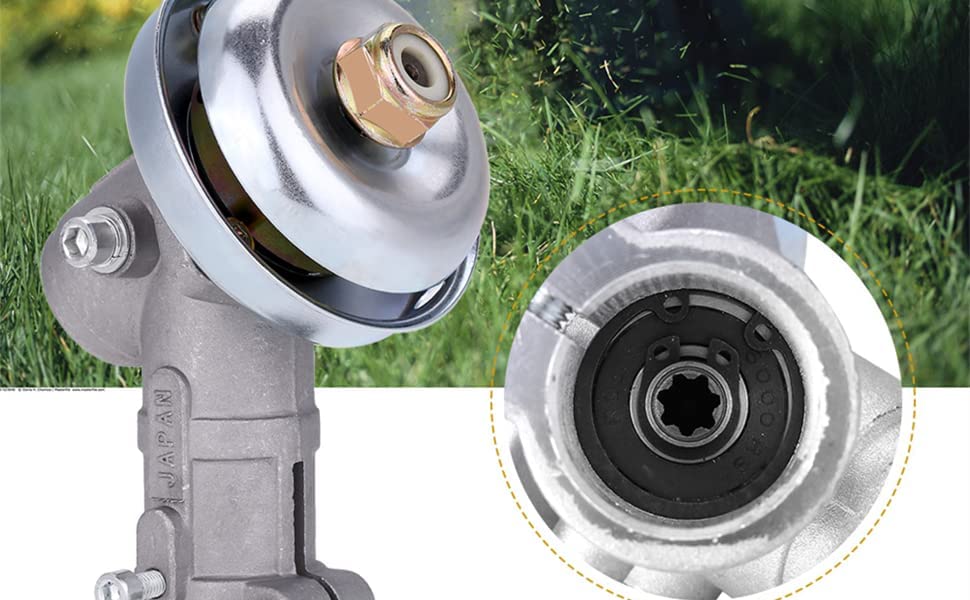 26mm Brush Cutter Trimmer Round Rod Trimmer Replace Gear Head Brushcutter Gearhead Gearbox Lawn Mower Accessories Gear Head Gear Case 26mm 9 Spline for Brush Cutter (B0C15R2KJ2) Amazon Price History, Amazon Price Tracker