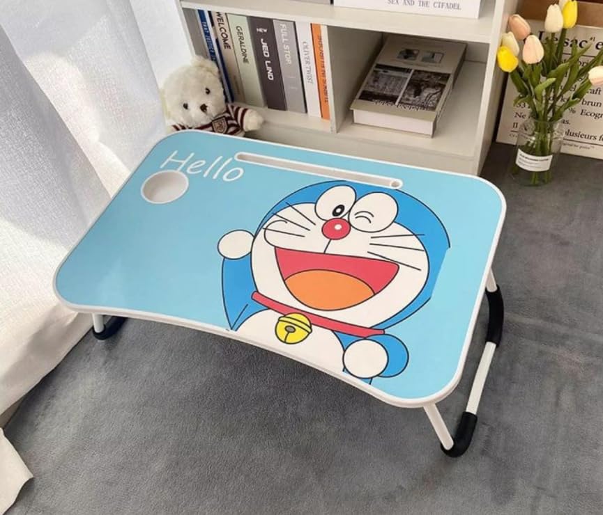 foldable study table for multipurpose use with cartoon print | foldable design, multipurpose use, cartoon print, study table, portable