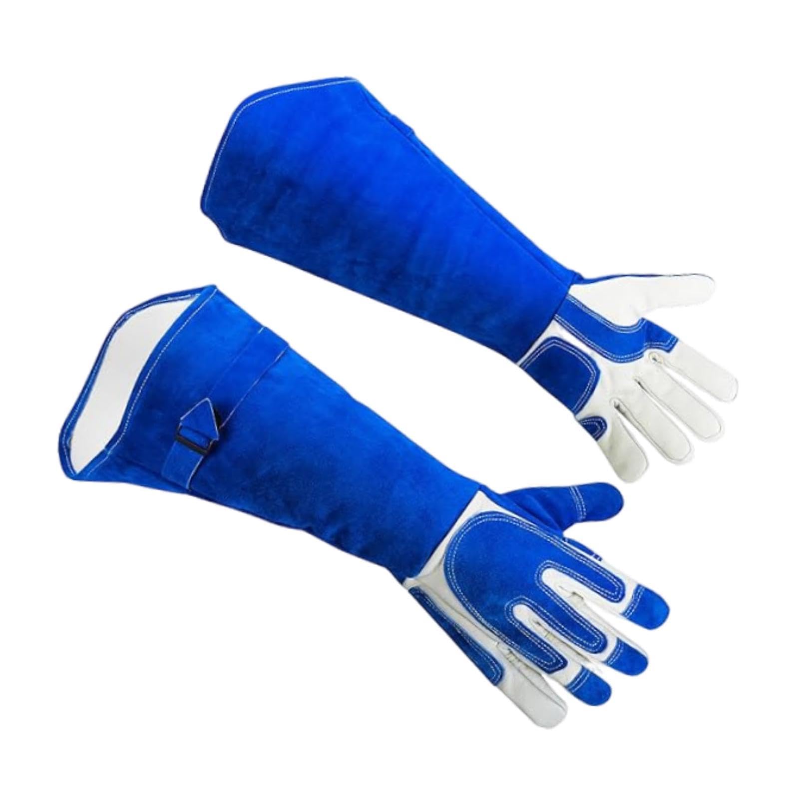Tierpflegehandschuhe Kratzschutz Arm Schutz 53,5 Cm Pu
