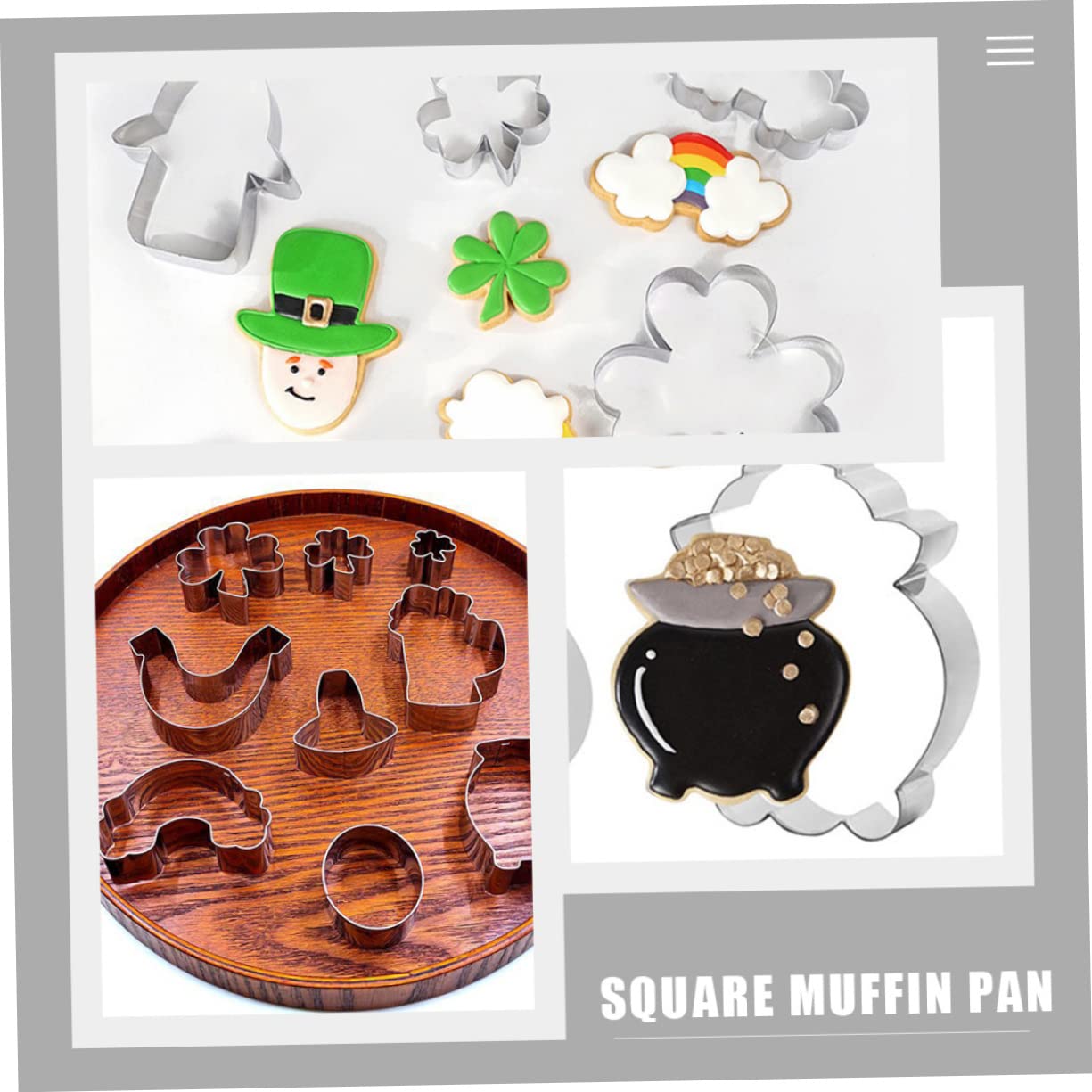 DECHOUS 5 Sätze Blatt-ausstechformen Mini Fallen Ausstechformen Dinosaurier-ausstechformen Keksform Ostern Easter Cookie Cutters Keksausstecher Zum Backen Backzubehör Silver 8 Stücke * 5