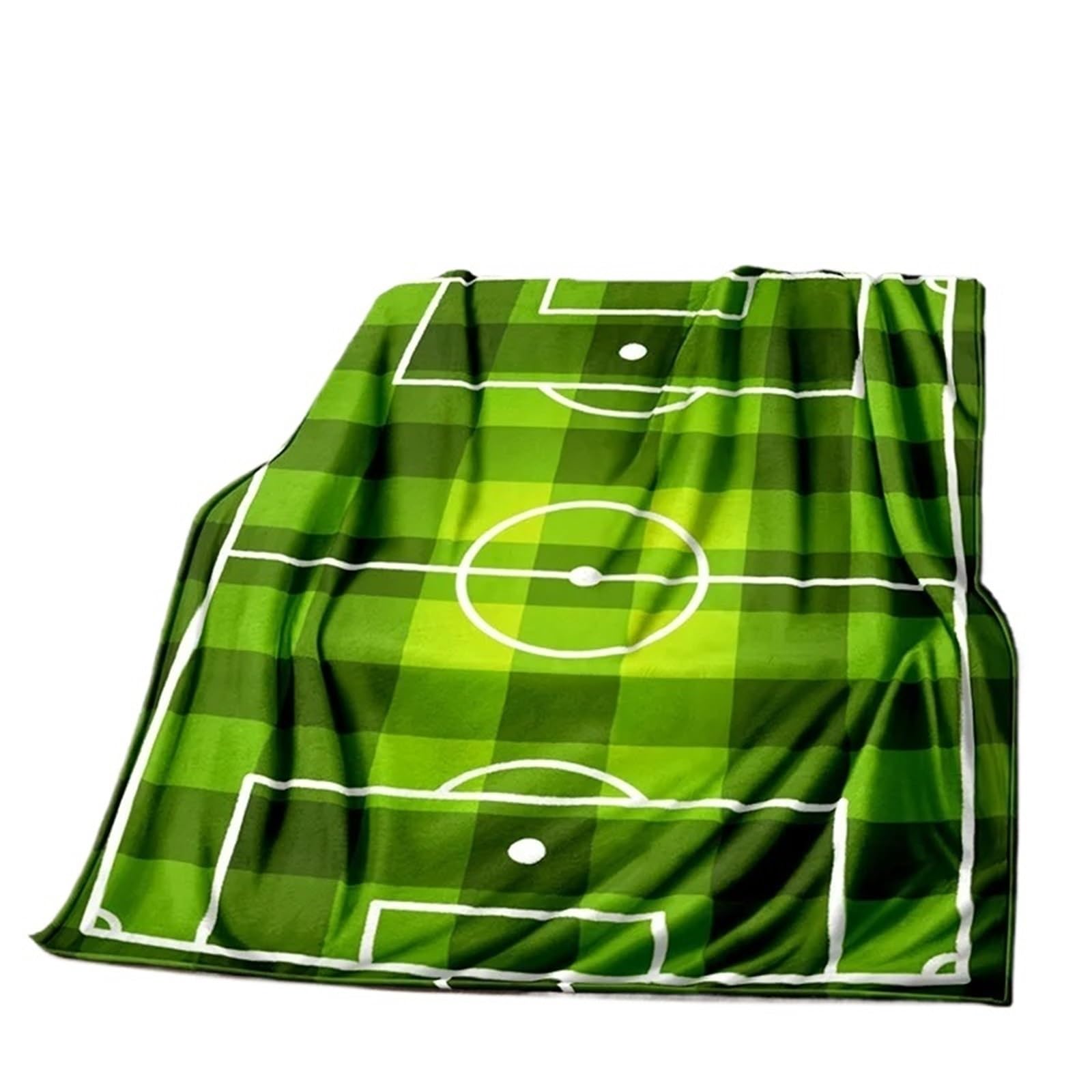 WSQHAO Football Field Soccer Sport Soft Blanket, Throw For Home Bedroom Bed Sofa Travel for Bed Couch(Color5)