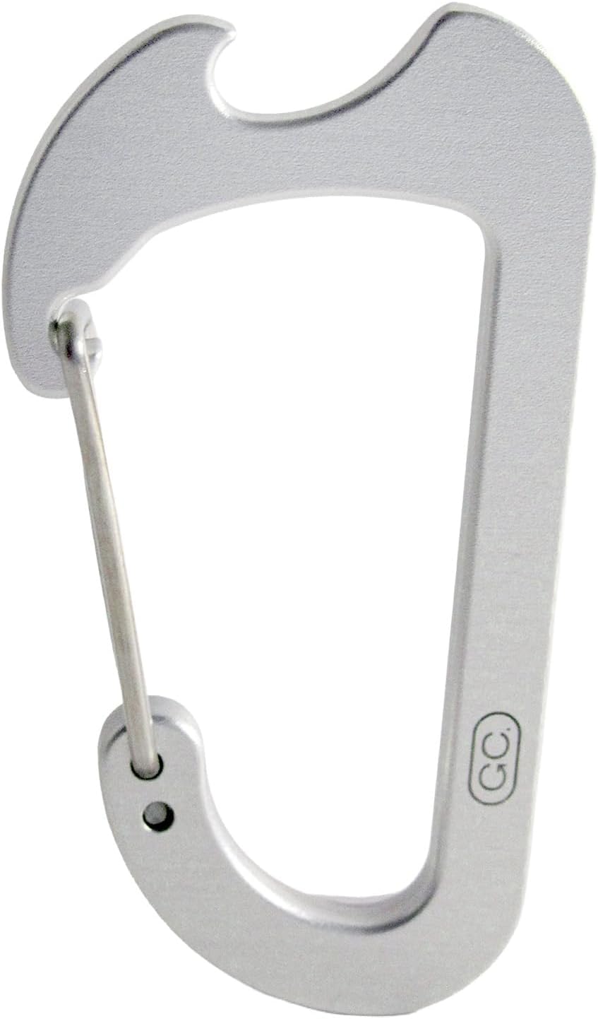 GC. Carabiner Premium 3-Inch Aerospace-Grade Aluminum – Everyday Carry Clip for Keys, Gym, Bags & Outdoor Gear – Ultra-Durable, Lightweight, Gift for Men & Women