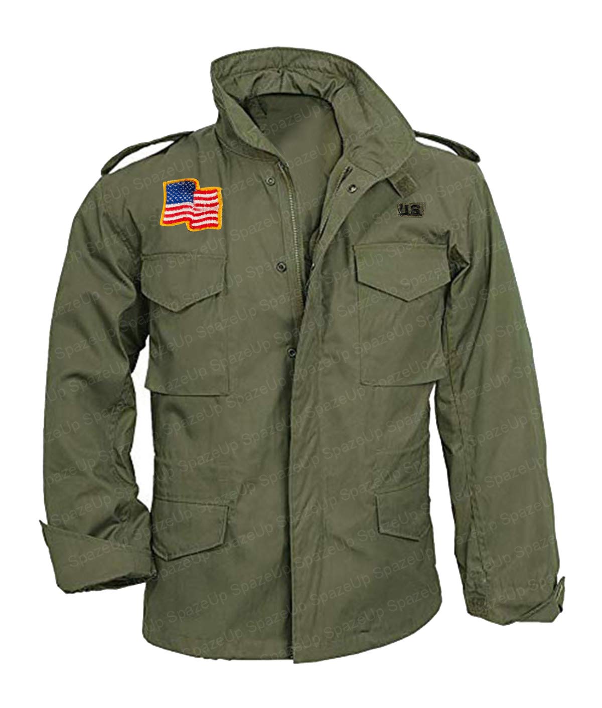 SpazeUp John First Blood Sylvester Commando Stallone Military US Army Jacket - m65 field jacket