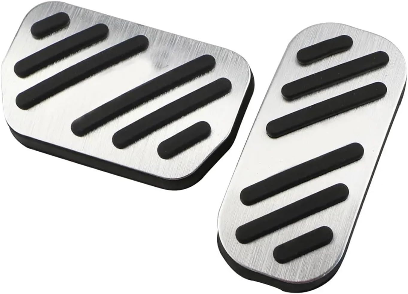 Car Pedal Car Pedals Accelerator Brake Pedal Cover Fit For Toyota CHR C-HR 2016-2023 Harrier Fortuner Fit For Innova Sienta Hilux Fit For Revo Accessories Brake Pedal Covers(B)