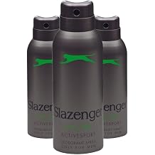 Slazenger Deodorant Active Sport Green 150m X 3 Pieces P04702