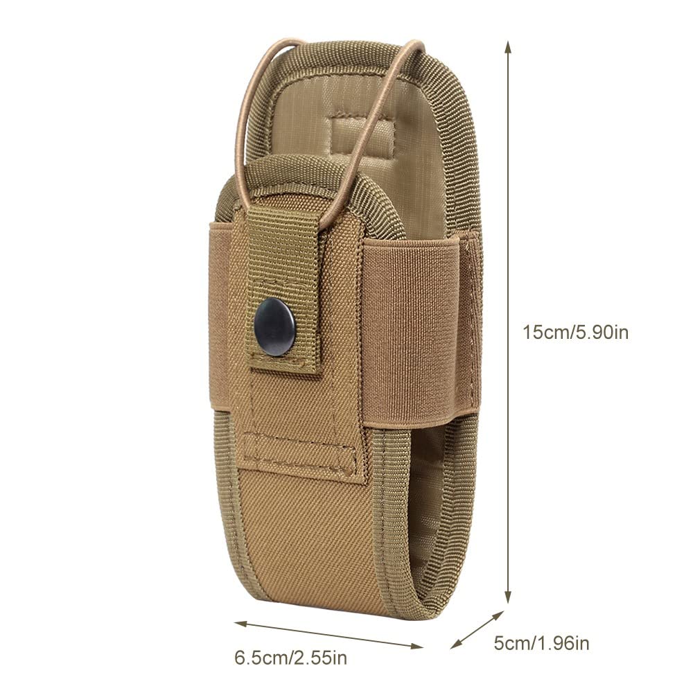 ACEXIER Tattico Molle Radio Custodia per walkie Talkie Borsa in Vita Tasca Holder Portable Interphone Holster Carry Bag per la Caccia Campeggio