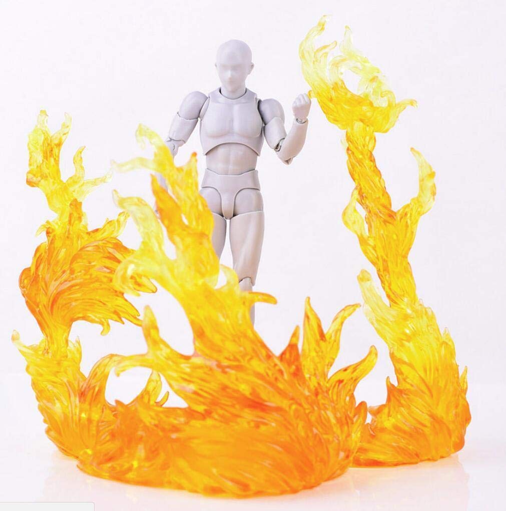 Amazon.co.jp: エフェクトバーニングイエローフレーム D-Art figma