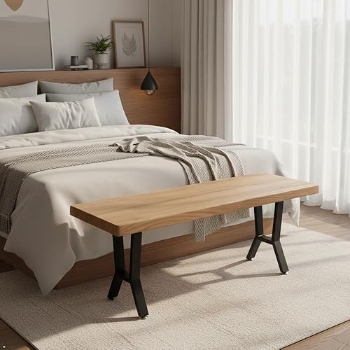 Miniatura 3 de ITeeLas Patas de metal para mesa de 16 pulgadas, patas de banco resistentes, patas de metal para mesa de café, color negro, juego de 2 de 16