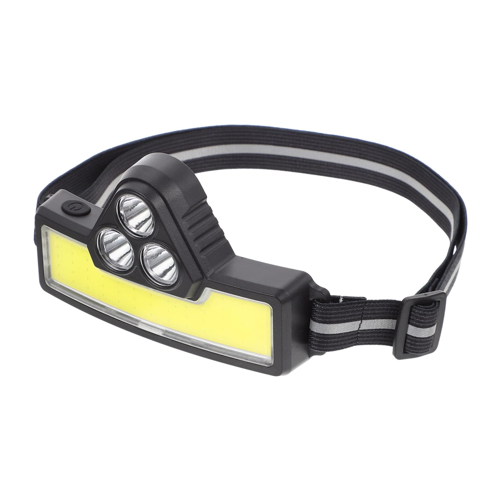 Hemobllo Lampada Frontale Con Fascia Regolabile Lampada Frontale Usb Per Esterni Per Corsa Notturna E Ciclismo