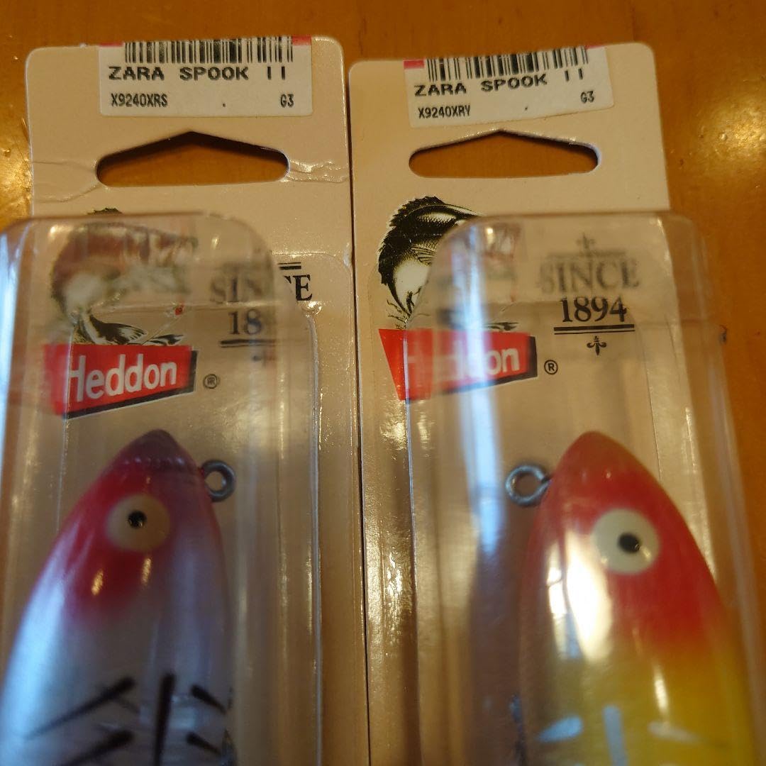 Amazon.co.jp: ヘドン ザラ2 XRS XRY ボーンカラー 2個セット