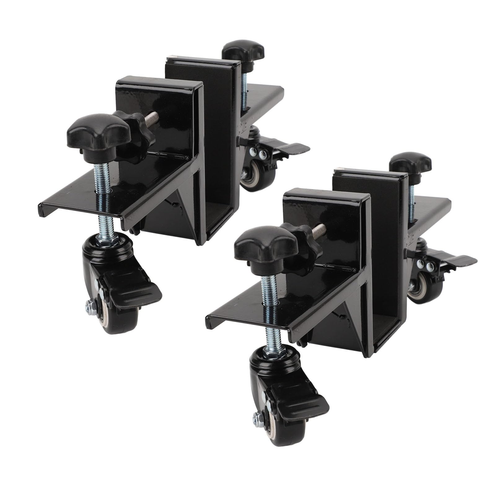 SEAFRONT Wózek z okładziną Drzwi Mocny Dolly z Coloilburboard, Proste Drzwi Transportowe -Mover -Karren dla Magazynów, 2PCS