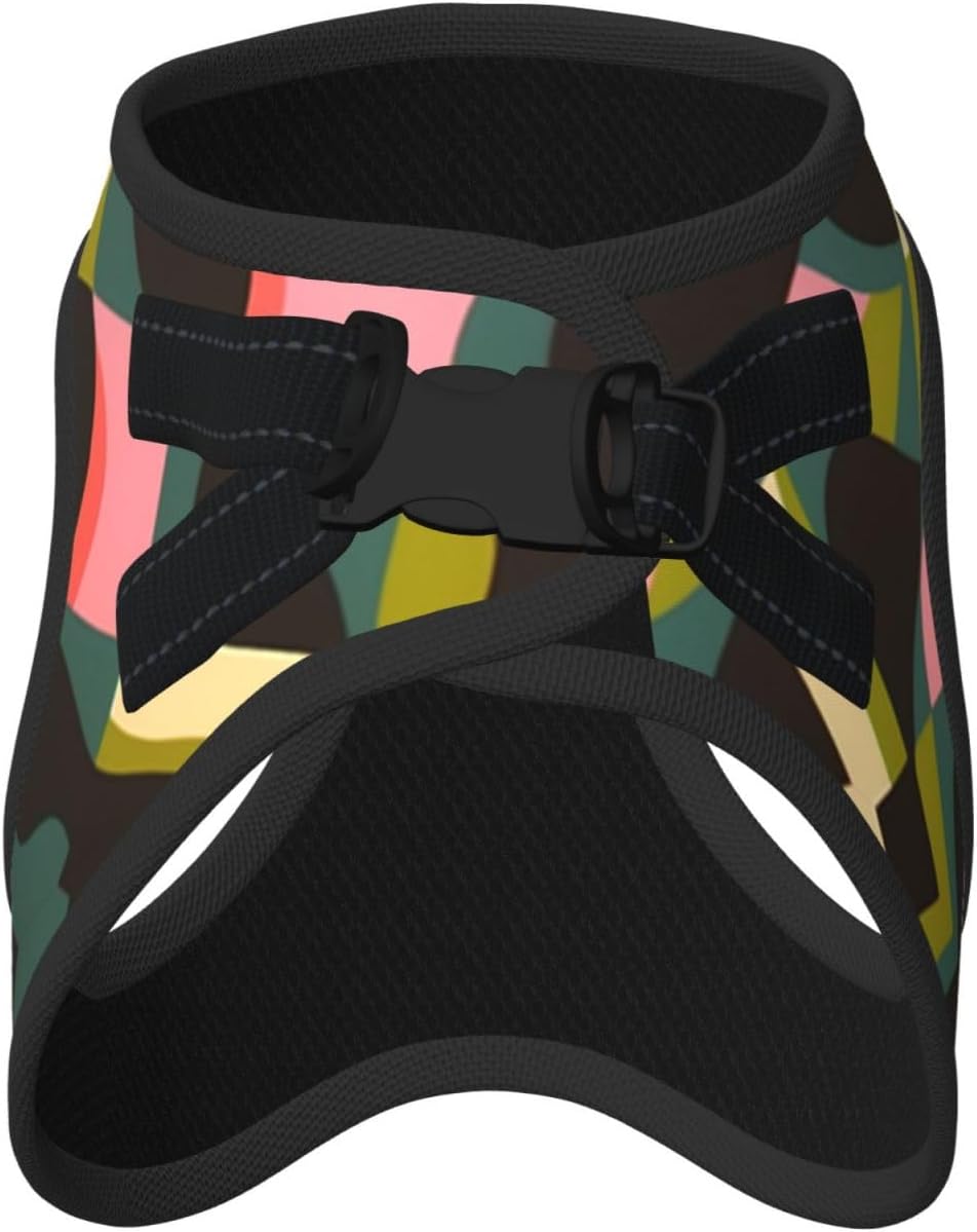 Floating Oil Pet Vest Small Size Dog Harness and Leash Set for Training, Reflective & Adjustable Without Accessories Large