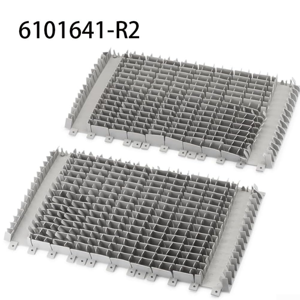 Juego de 2 cepillos limpiadores de piscina gris combinación delantera y trasera para Dolphin Plus para dx3 para dx4, 31 x 16 cm PET piezas de repuesto