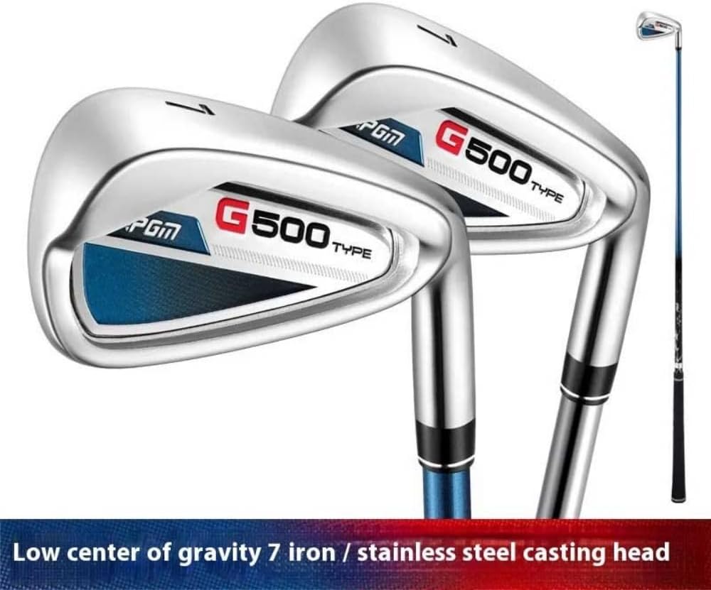#7 Golf Iron Pole for Right Handed Adult Players Sports with 30 Degree Loft Golf Club Irons R/S Graphite/Stainless Rod