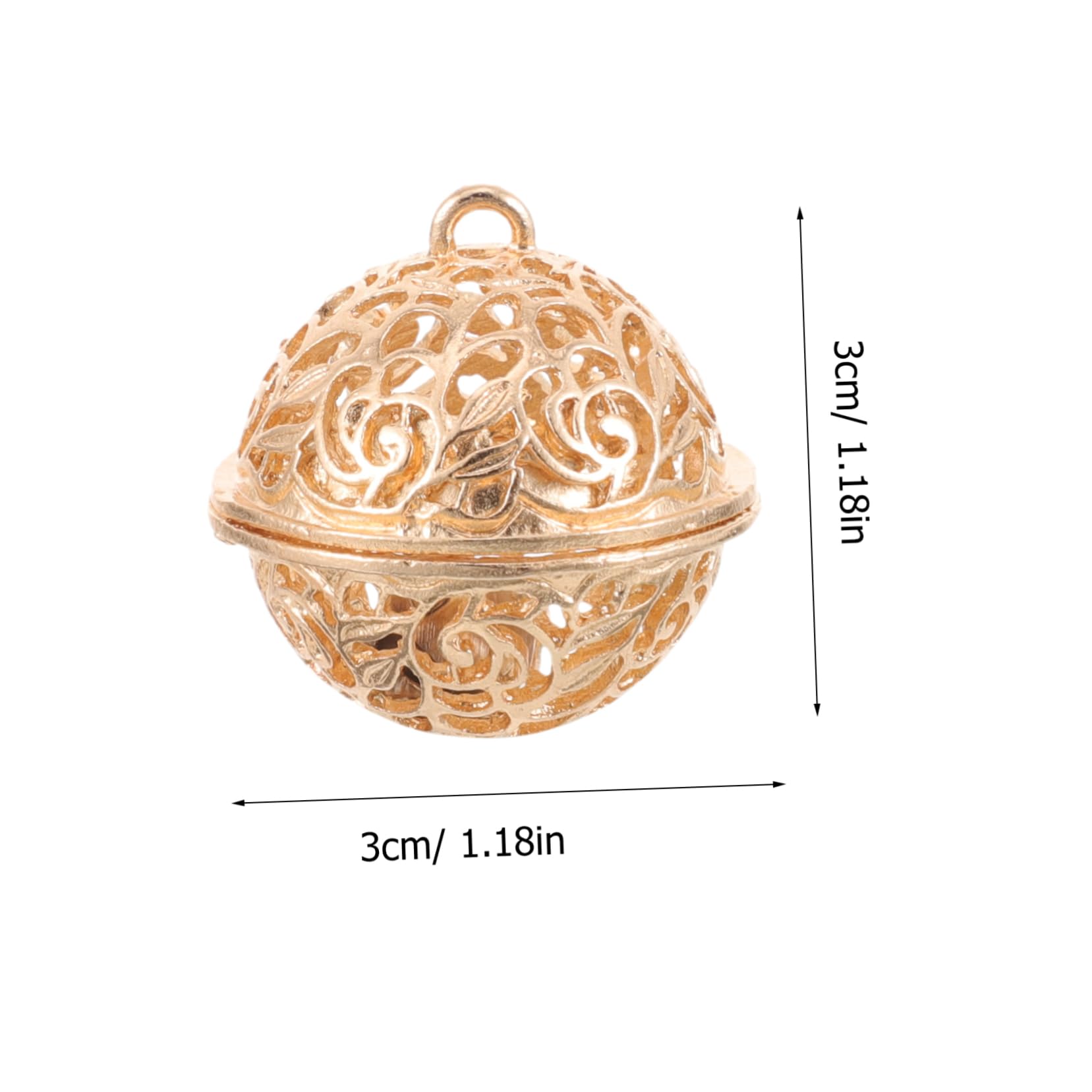 VANZACK 10pcs Portable Adventure Bells Outdoor Hiking Dog Bells Clear Sound for