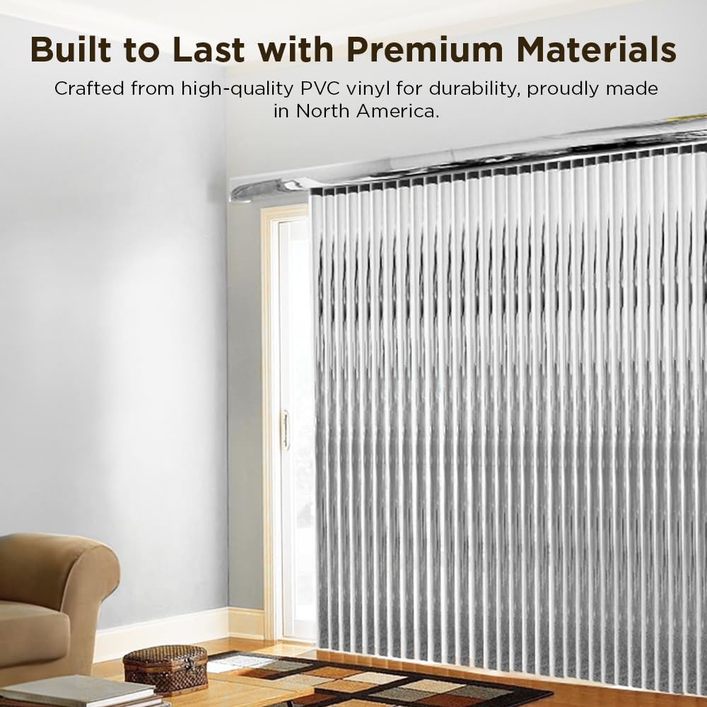 Amazon.com: BlindDen - Vinyl Vertical Window Blinds for Home