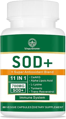 superoxide dismutase glutathione Supplement 500mg Size:1.8 oz. In Taiwan, a remarkable Soy Protein Free