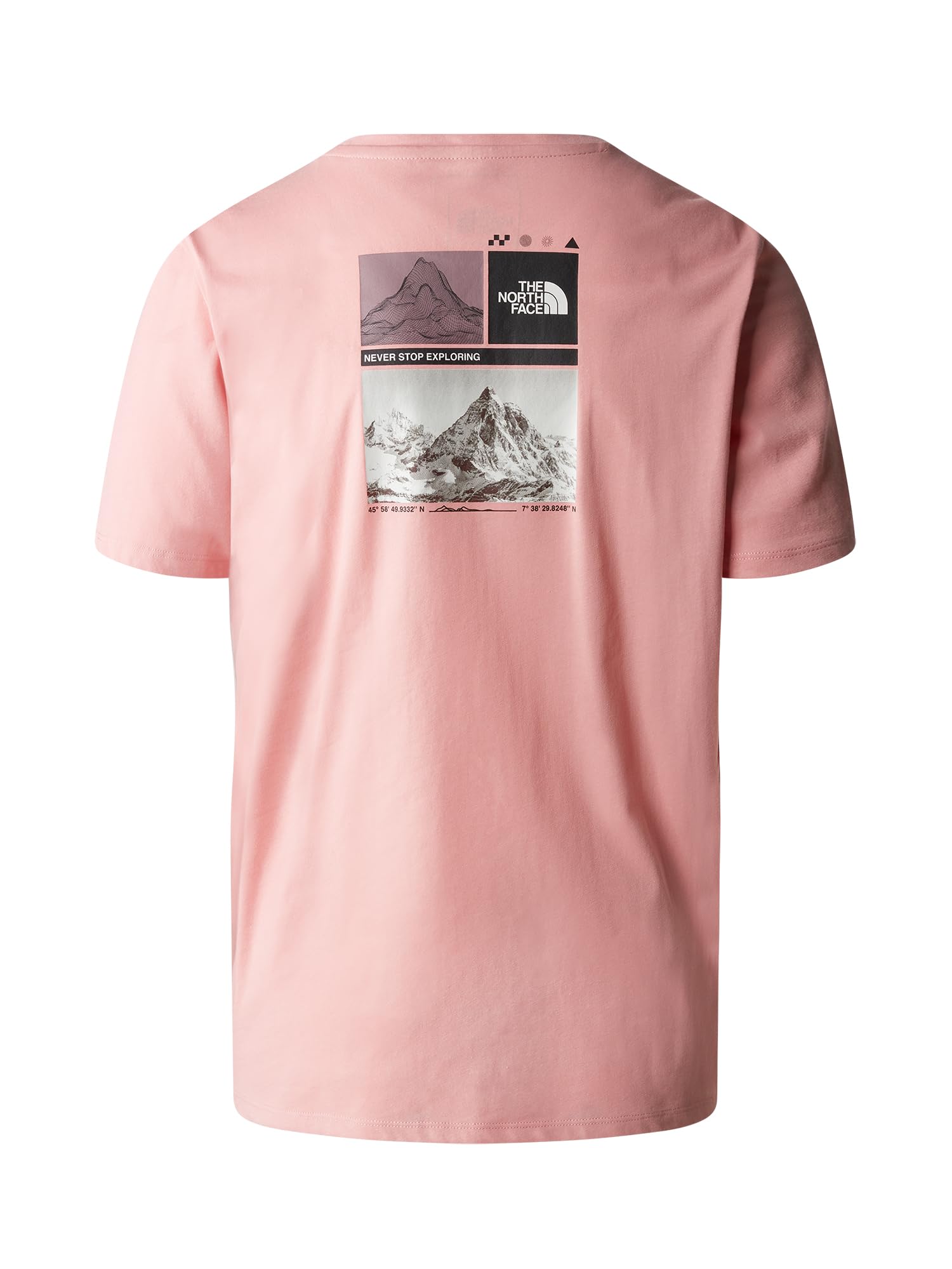 THE NORTH FACE Foundation Graphic T-Shirt Shady Rose M - Image 2