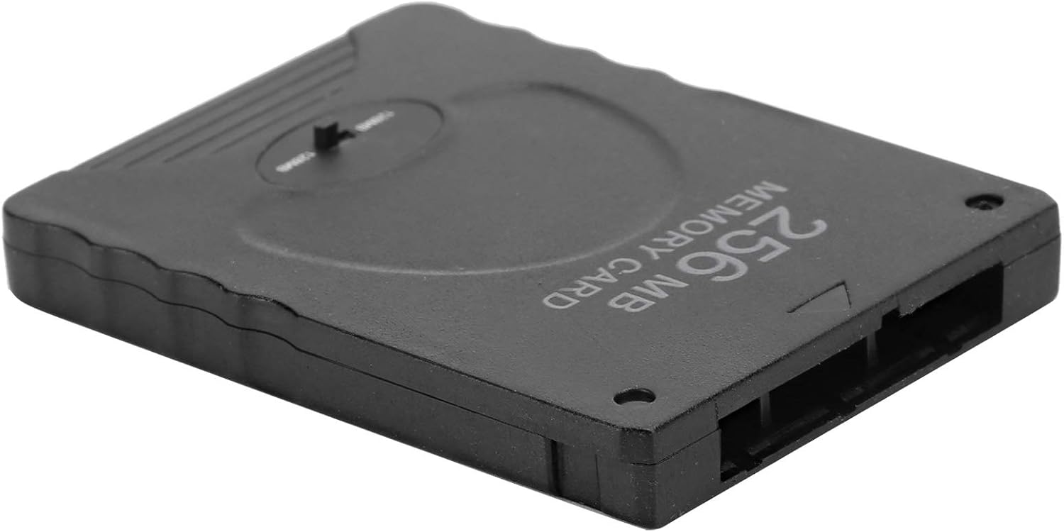 CCYLEZ 256MB Memory Card, Portable High Speed Game Memory Card 256MB Accessory for Game Data Console(Black)