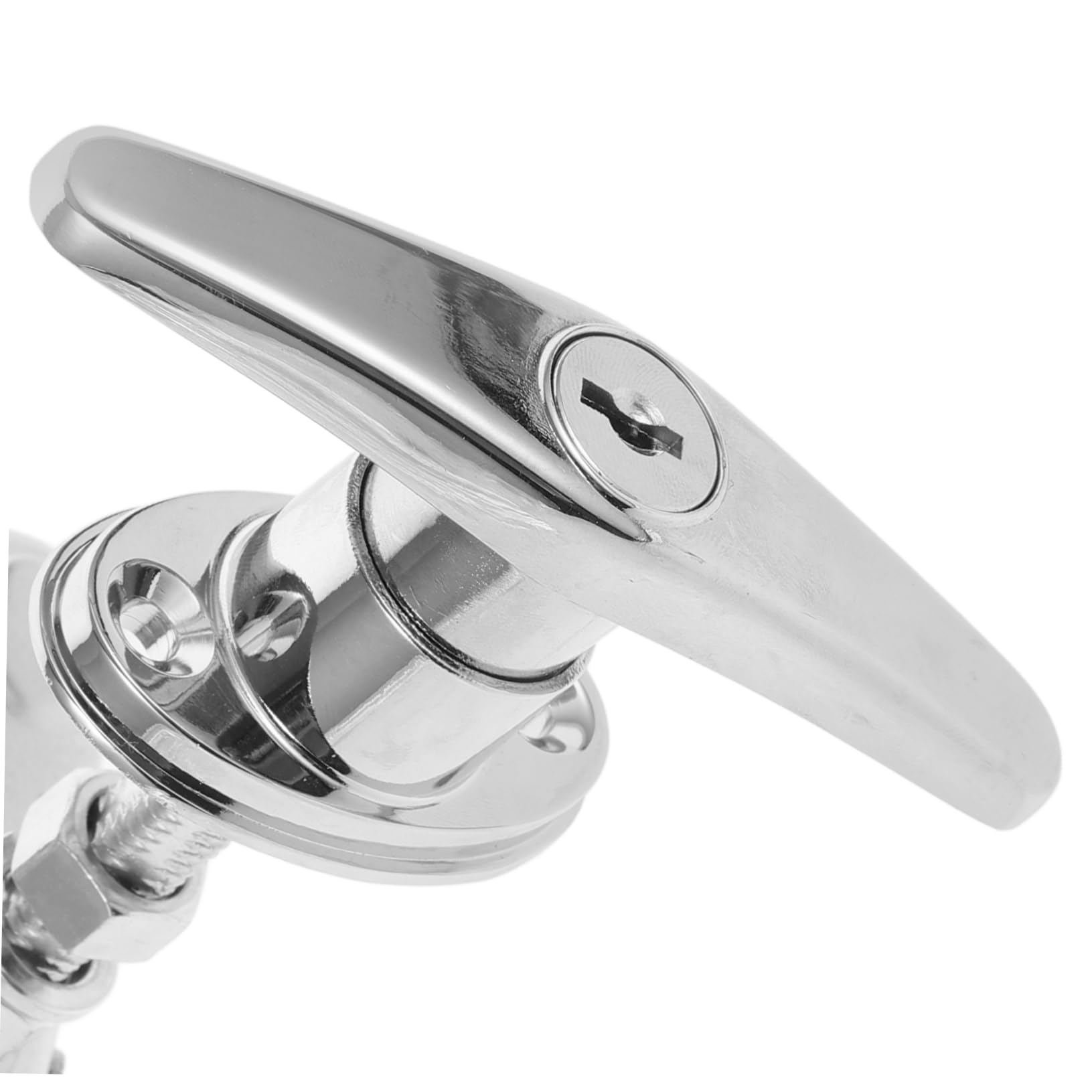 Operitacx 5 Ensembles Serrure de poignée de porte d'armoire électrique Serrure de boîte à outils de cabinet en zinc s de tiroir de bureau s de boîte aux lettres