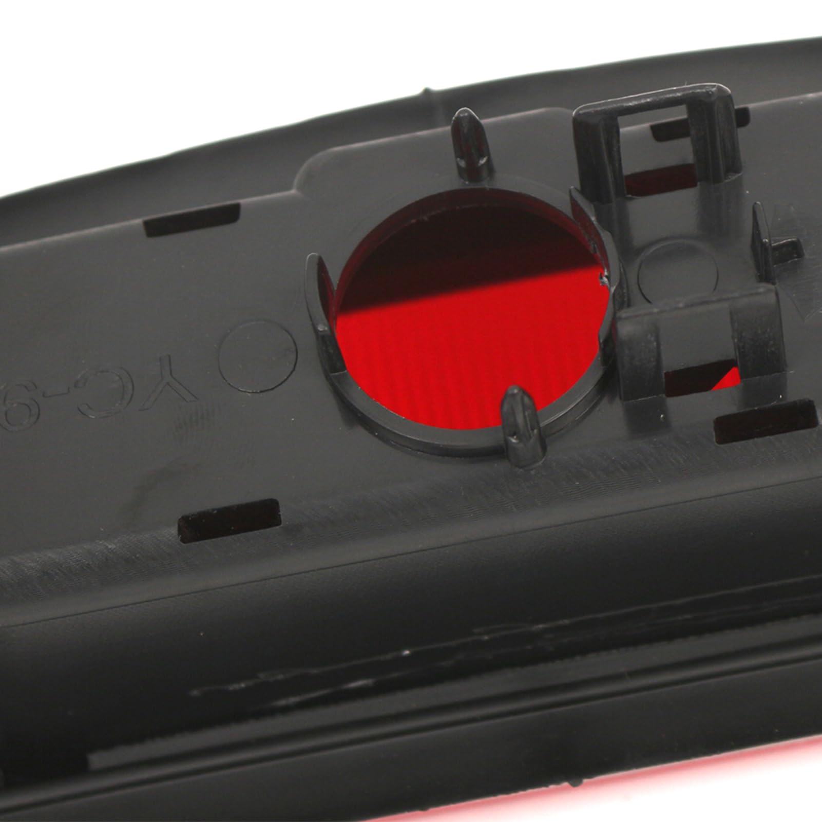 Shkalacar Third Brake Light, High Mount Stop Lamp Solid Plastic Rainproof Housing, Direct Replacement for Citroen Jumper Ducato Boxer 2002 2006, with OEM 735318908 6351AW 1304039070 (GZ.M171V