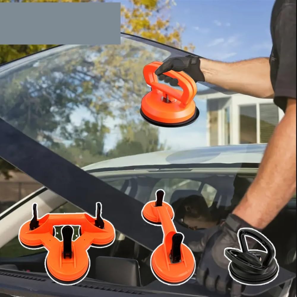 Suction Cups for Glass, Vacuum Strong s Lifting Suction Cups Heavy Duty Vacuum ABS Handle for s Tile Suction Cup Lifting Car Dent Repair Tool,Granite & Glass Lifting(Acme)